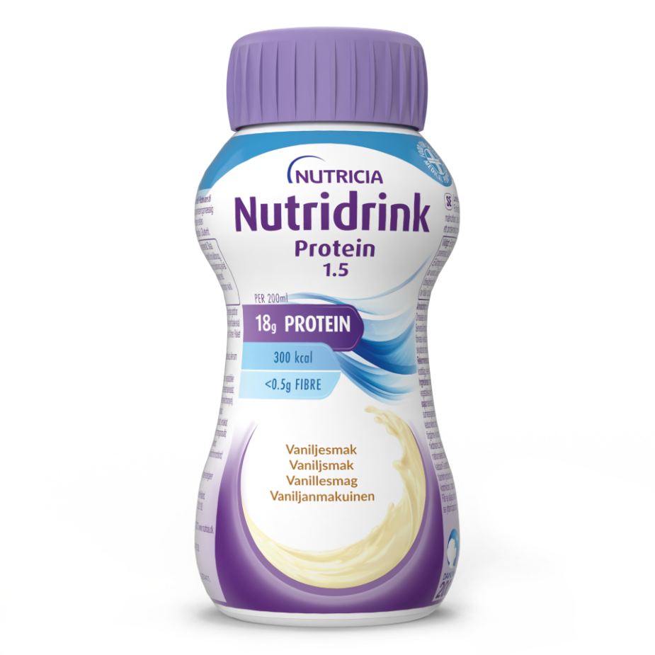 Nutridrink Protein Vaniljsmak 4 x 200 ml