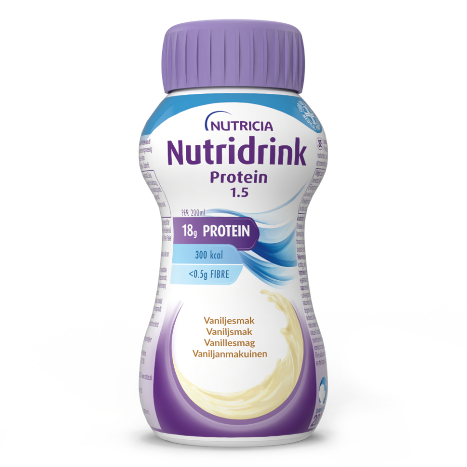 Nutridrink Protein Vaniljsmak 4 x 200 ml