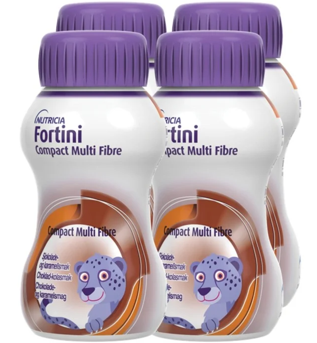 Fortini Compact Multi Fibre Chokladkolasmak 4 x 125 ml