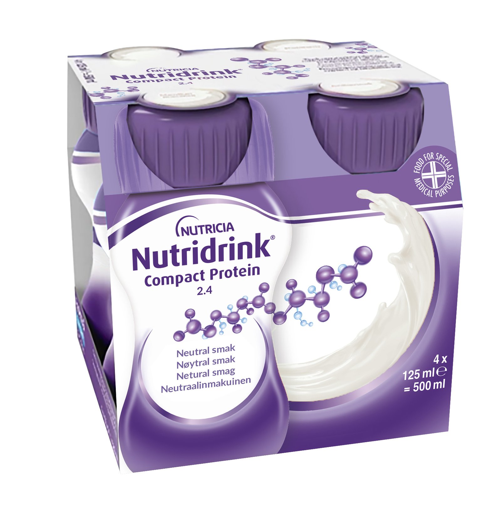 Nutridrink Compact Protein Neutral 4 x 125 ml