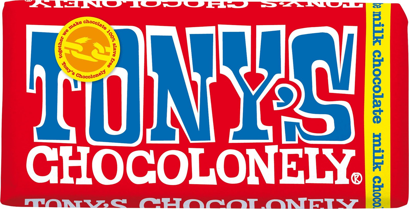 Tony´s Chocolonely Mjölkchoklad 180g