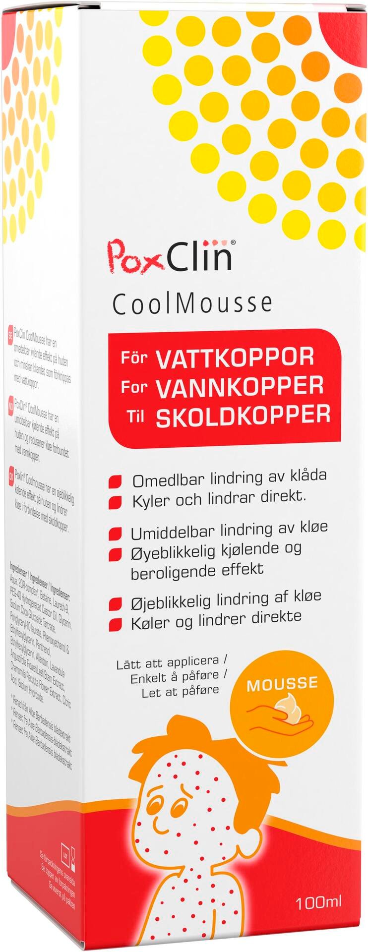 PoxClin CoolMousse 100 ml