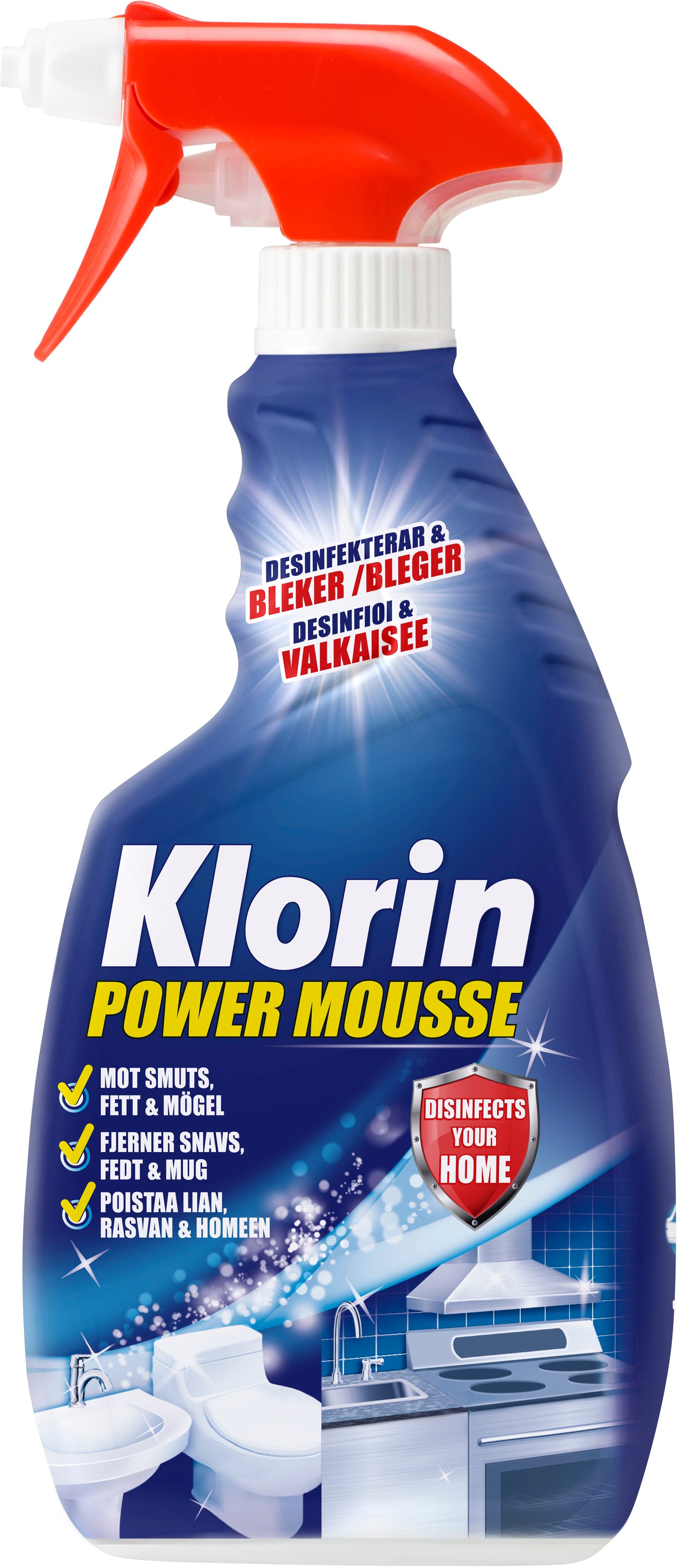 Klorin Power Mousse Spray 500 ml
