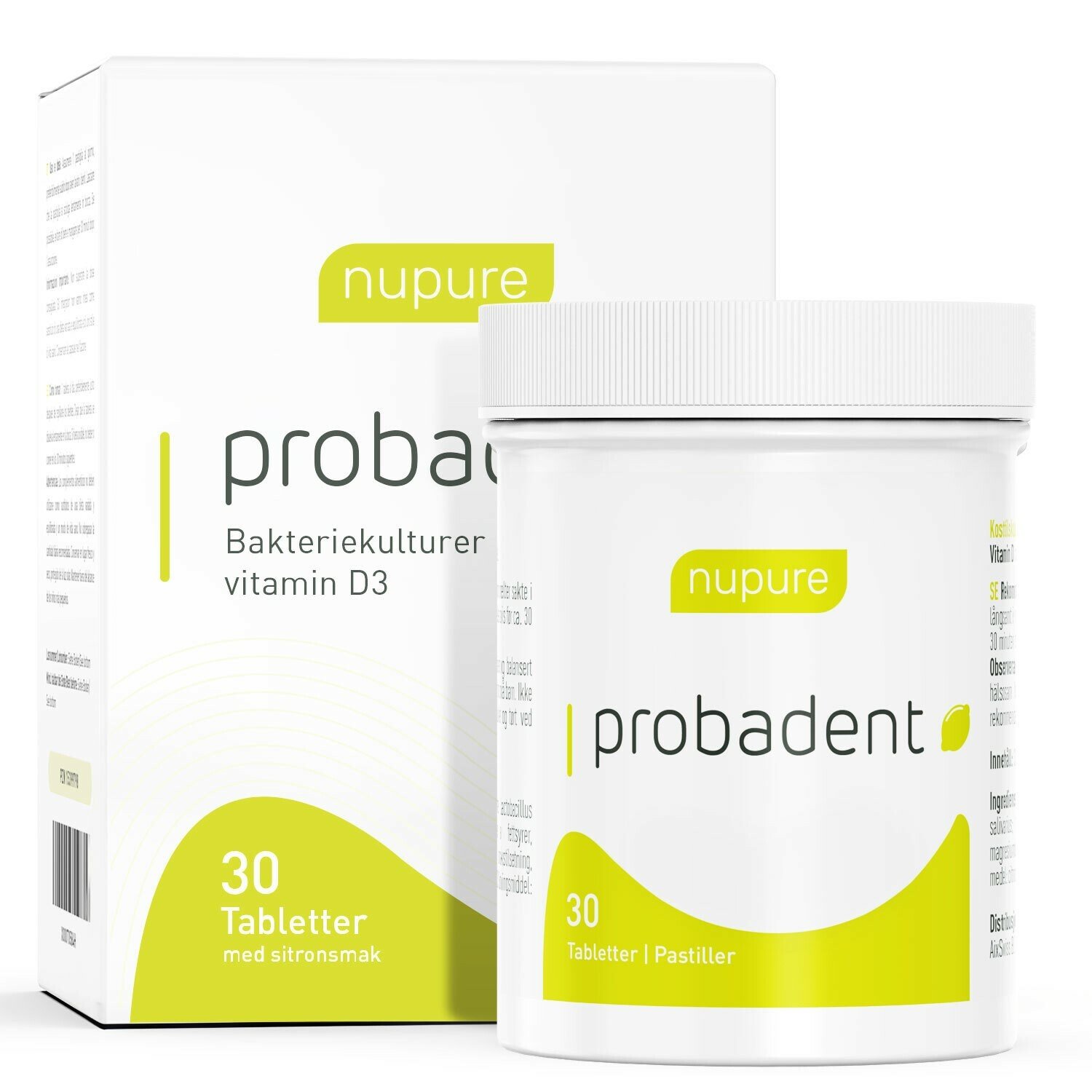nupure probadent 30 tabletter
