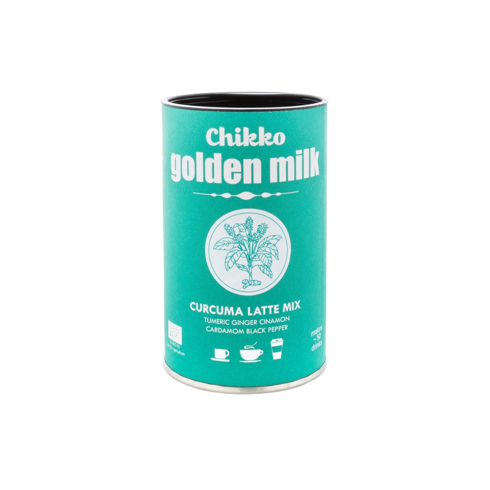 Chikko Not Coffee Golden Milk Lattemix Gurkmeja 110 g