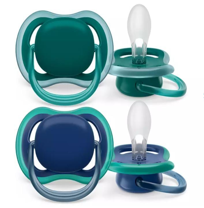 Philips Avent Ultra Air Napp Grön/Blå 6-18 månader 2 st