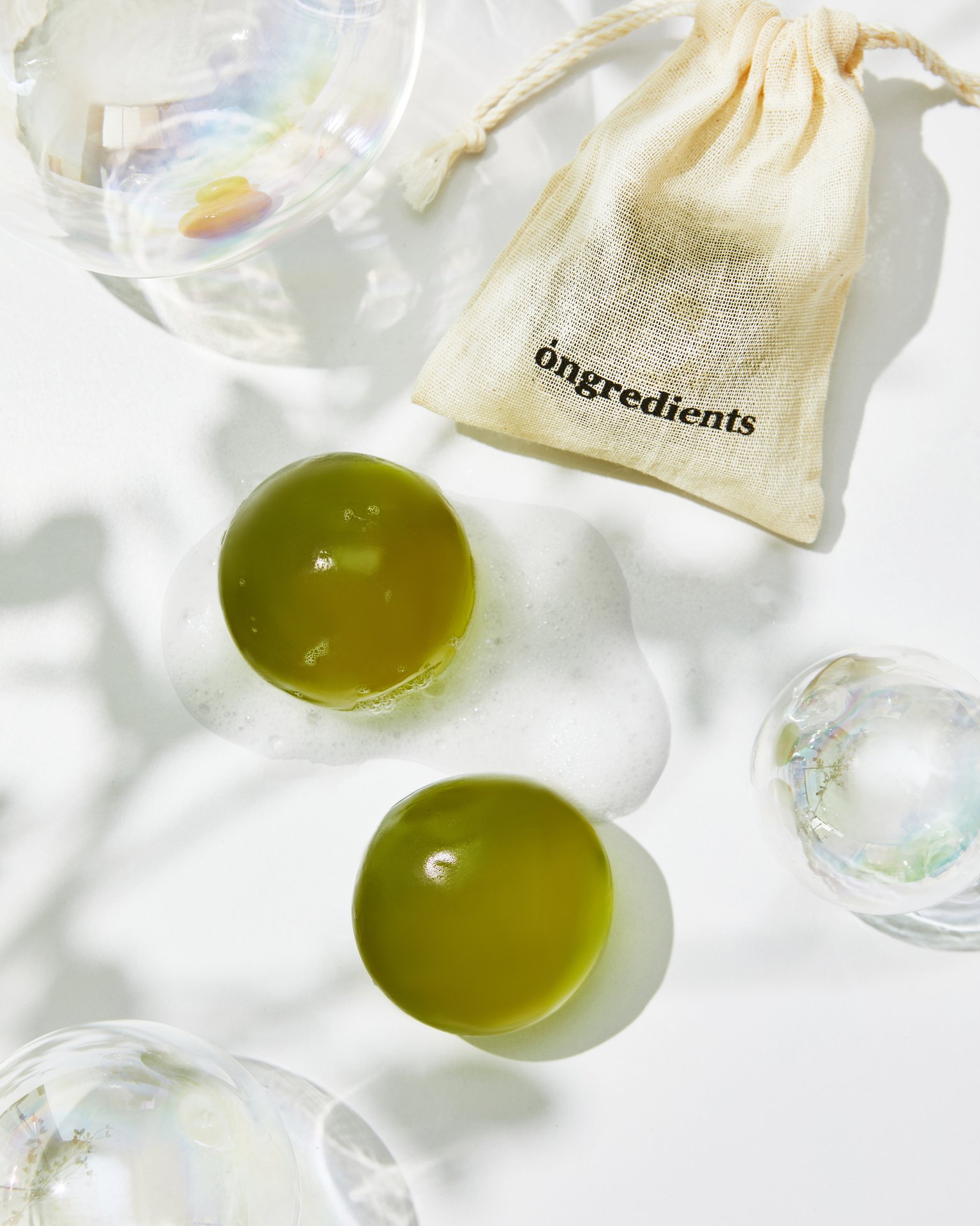 Ongredients Jeju Green Tea Cleansing Ball 110g