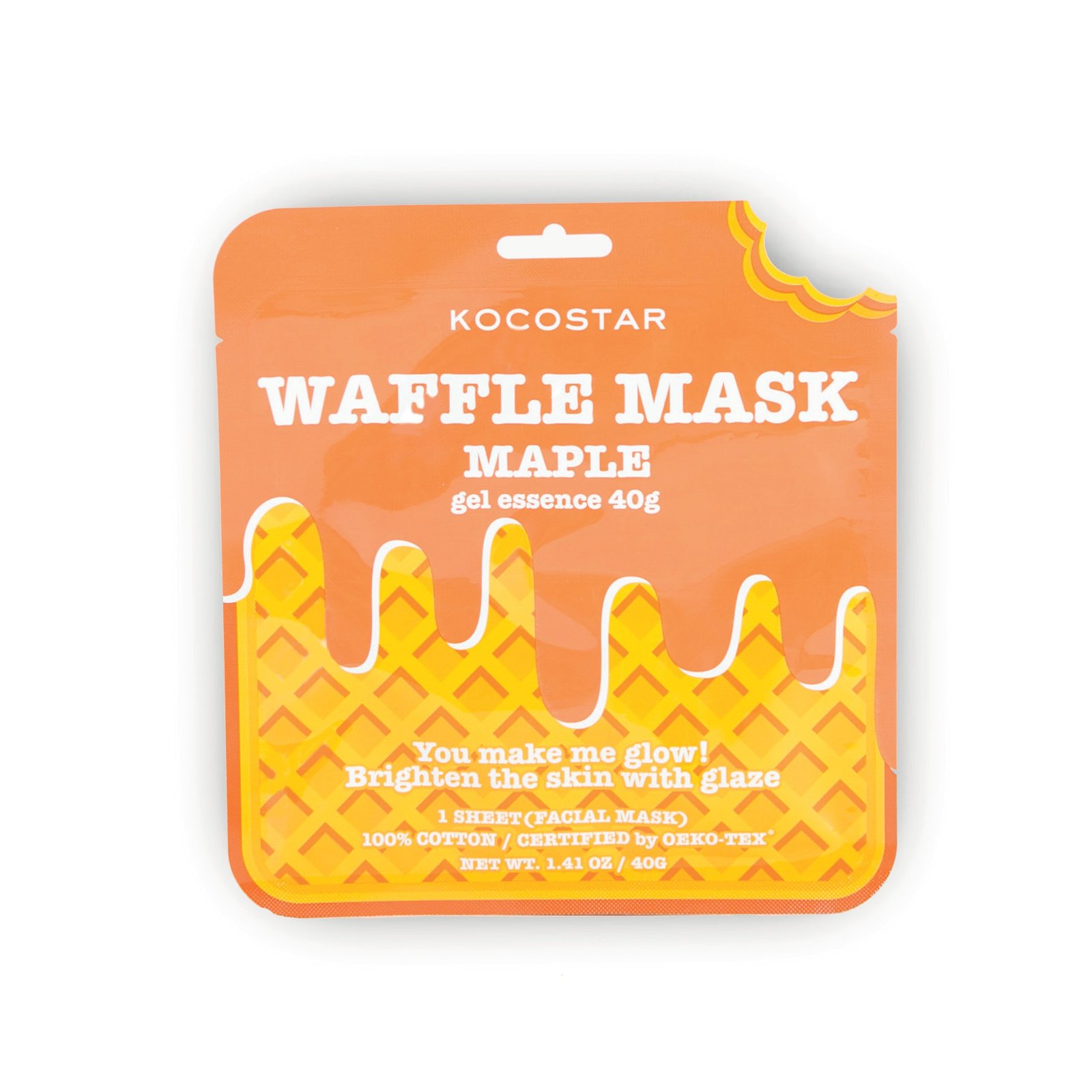 KOCOSTAR Waffle Mask Maple 1 st