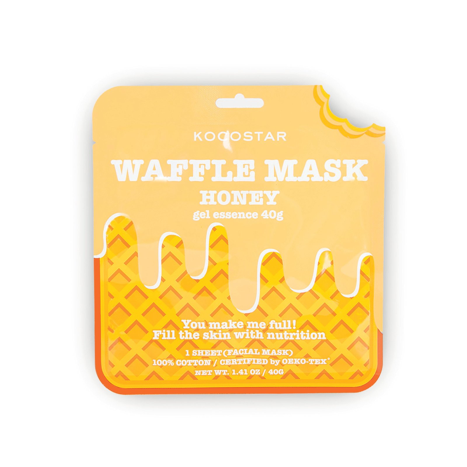 KOCOSTAR Waffle Mask Honey 1 st