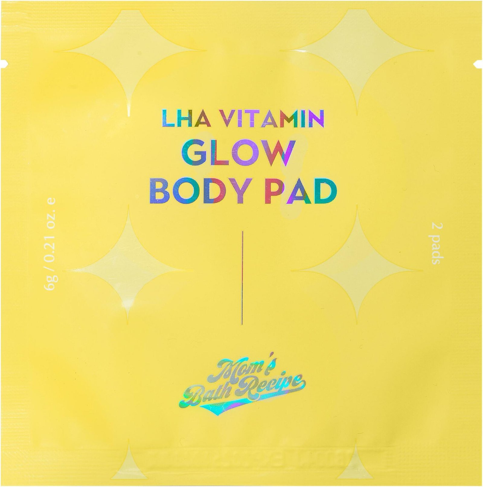 Mom´s Bath Recipe LHA Vitamin Glow Peeling Pad 2st