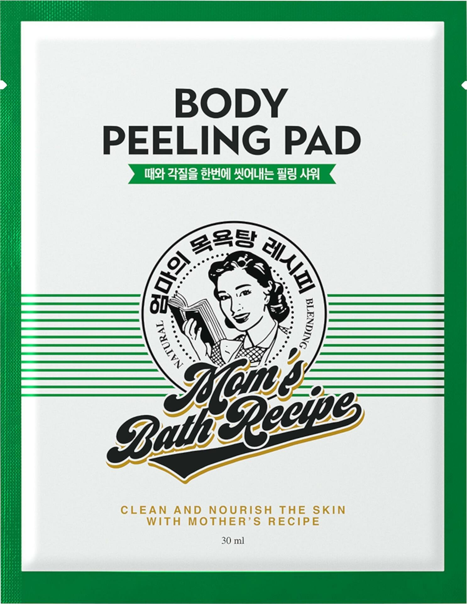Mom´s Bath Recipe Body Peeling Pad 1st