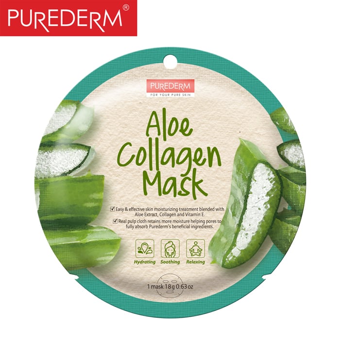 Purederm Aloe Collagen Mask 1 st