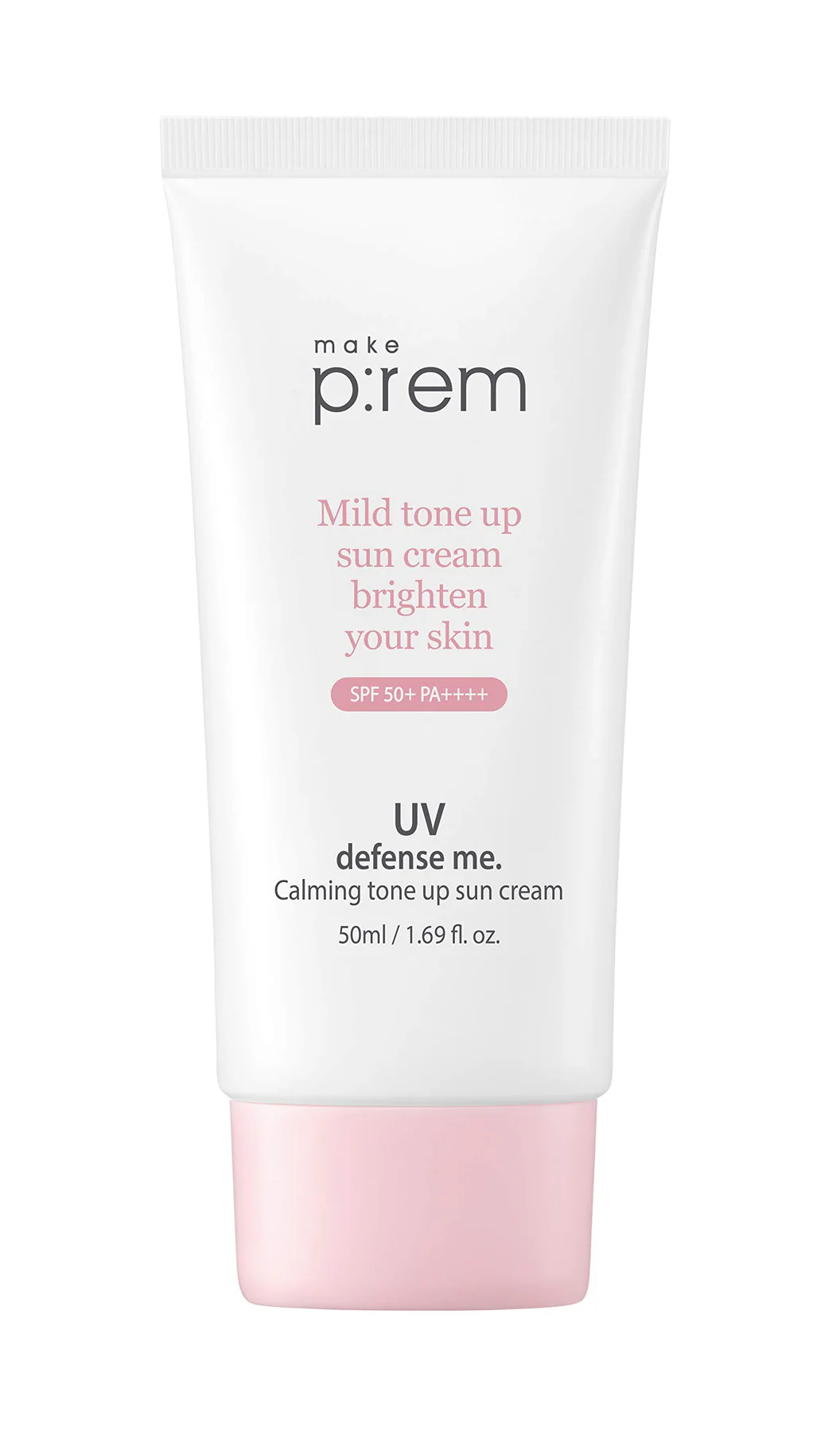 Make p:rem UV Defende Me Calming Tone Up Sun Screen SPF50 50ml