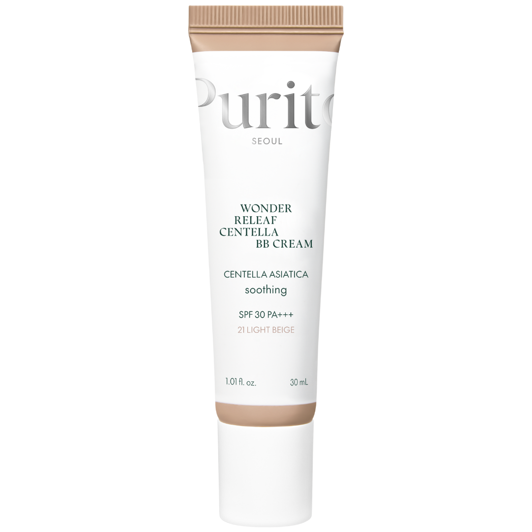 PURITO Seoul Wonder Releaf Centella BB Cream SPF30 PA+++ 21 Light Beige 30 ml
