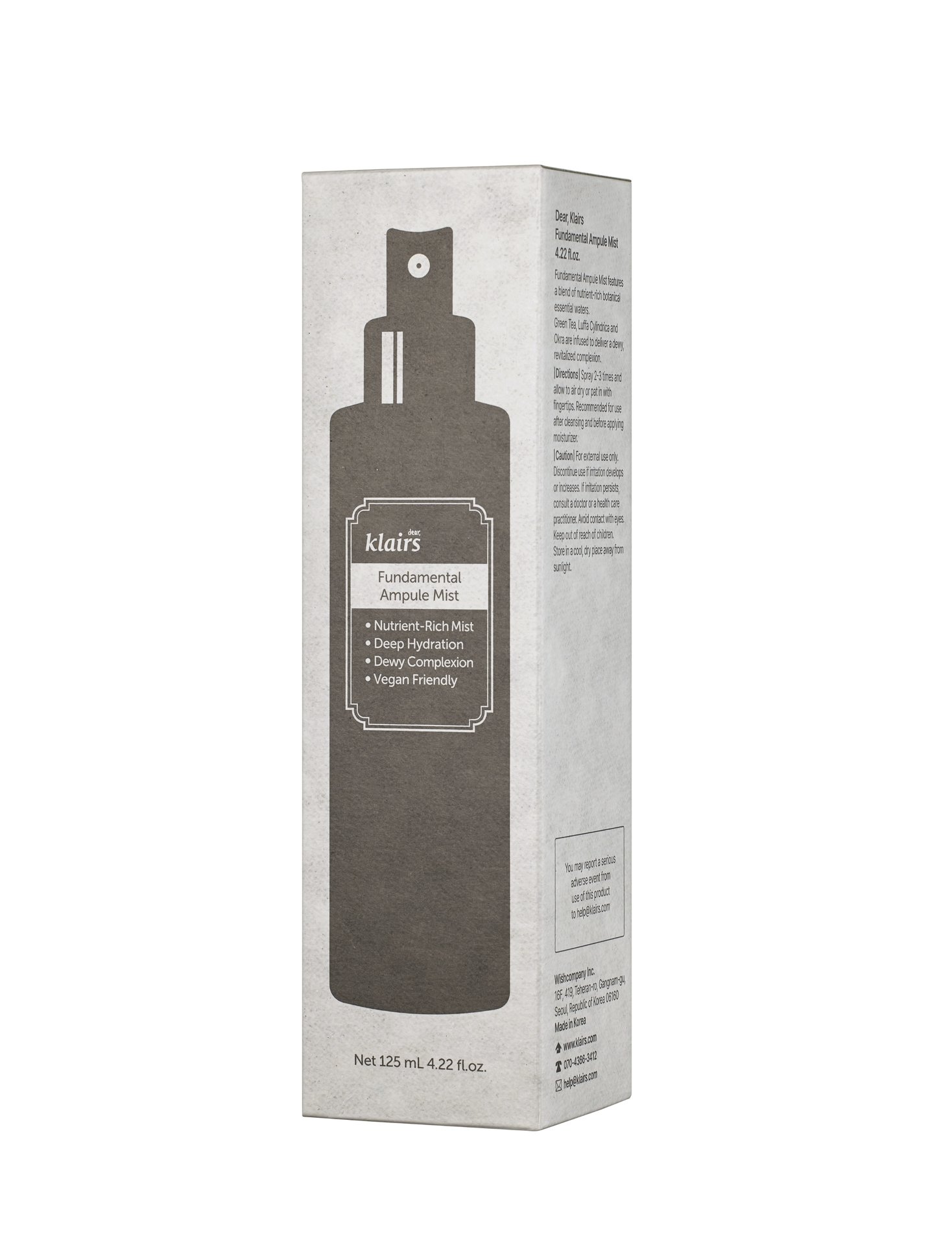 Klairs Fundamental Ampule Mist 125 ml