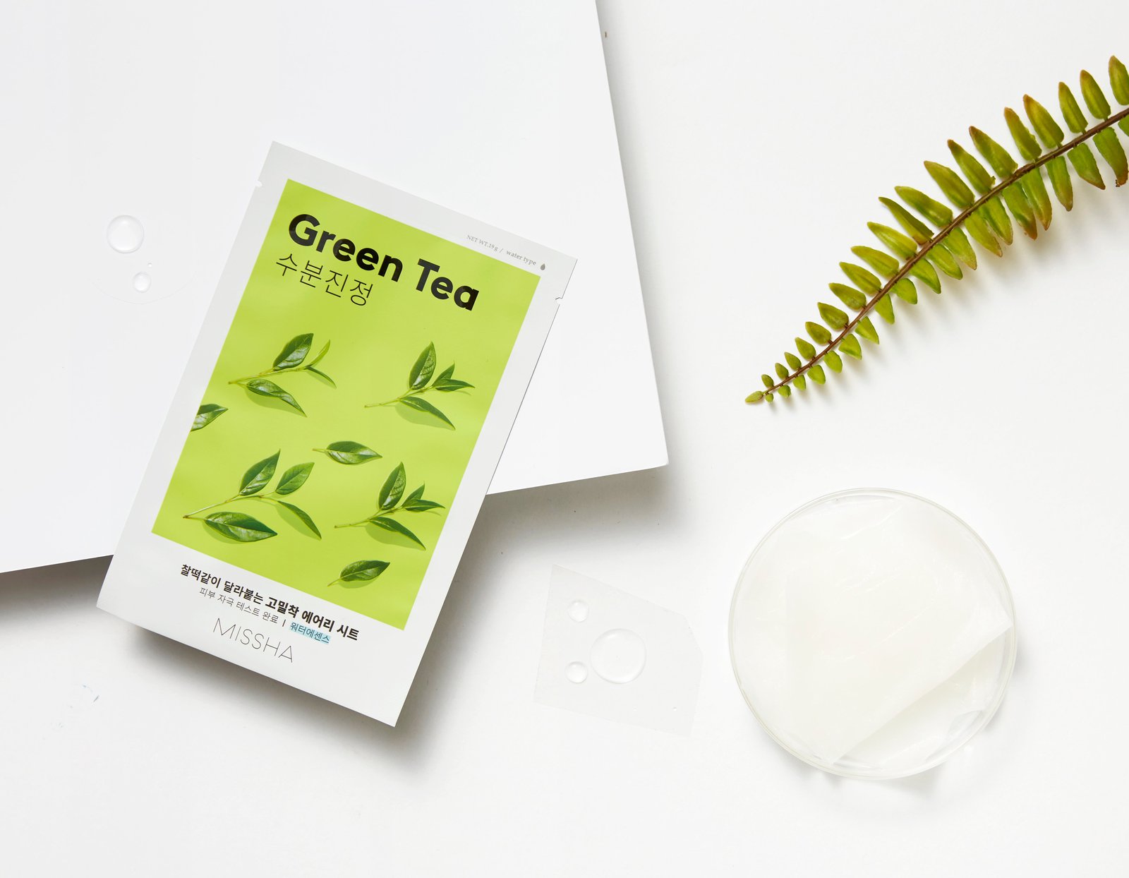 MISSHA Green Tea Airy Fit  Sheet Mask 1 st