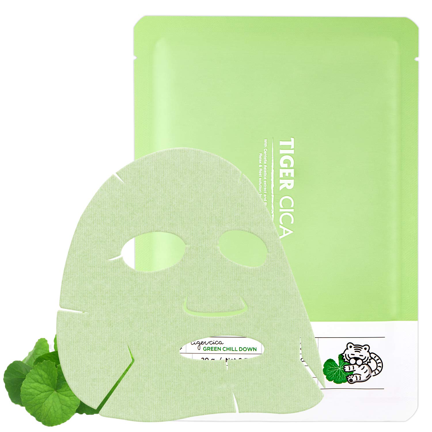 It ´S Skin Tiger Cica Green Chill Down Mask 20 g