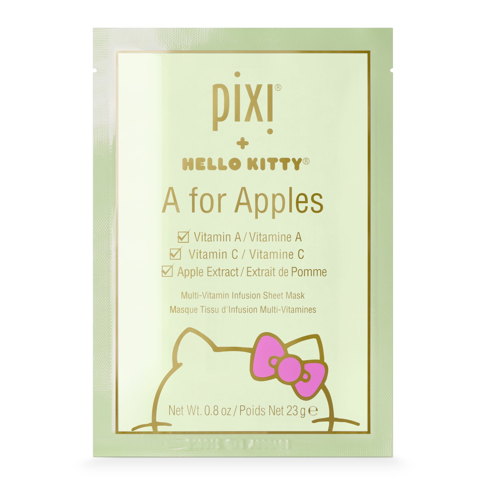 Pixi + Hello Kitty A for Apples Sheetmask 3 st