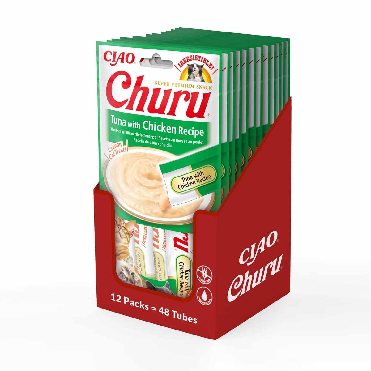 Churu Cat Tuna with Chicken 4 st