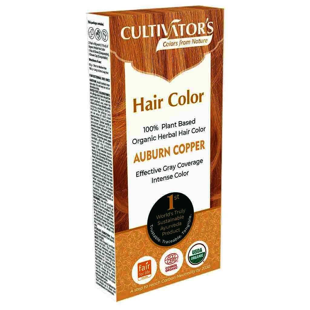 Cultivator's Organic Herbal Hair Color Auburn Copper 1 st