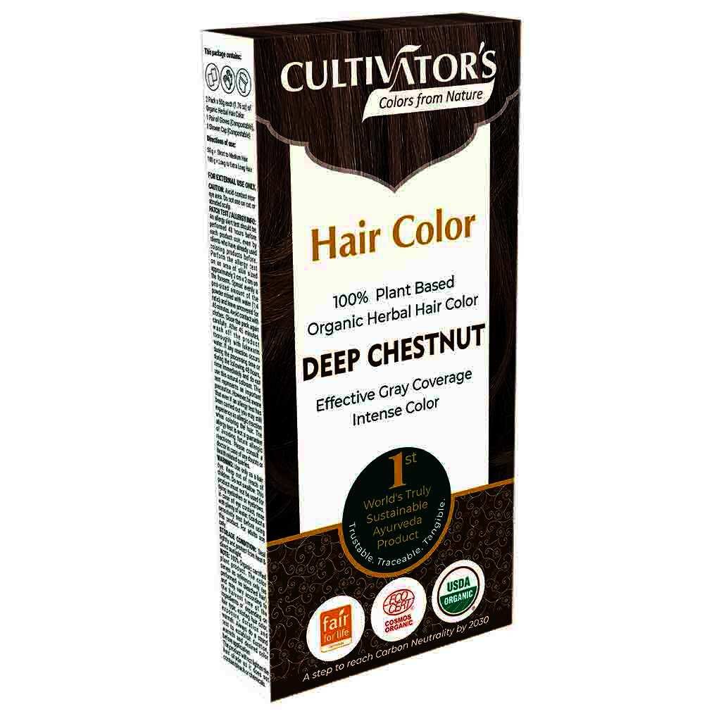 Cultivator's Original Herbal Hair Color Deep Chestnut 1 st