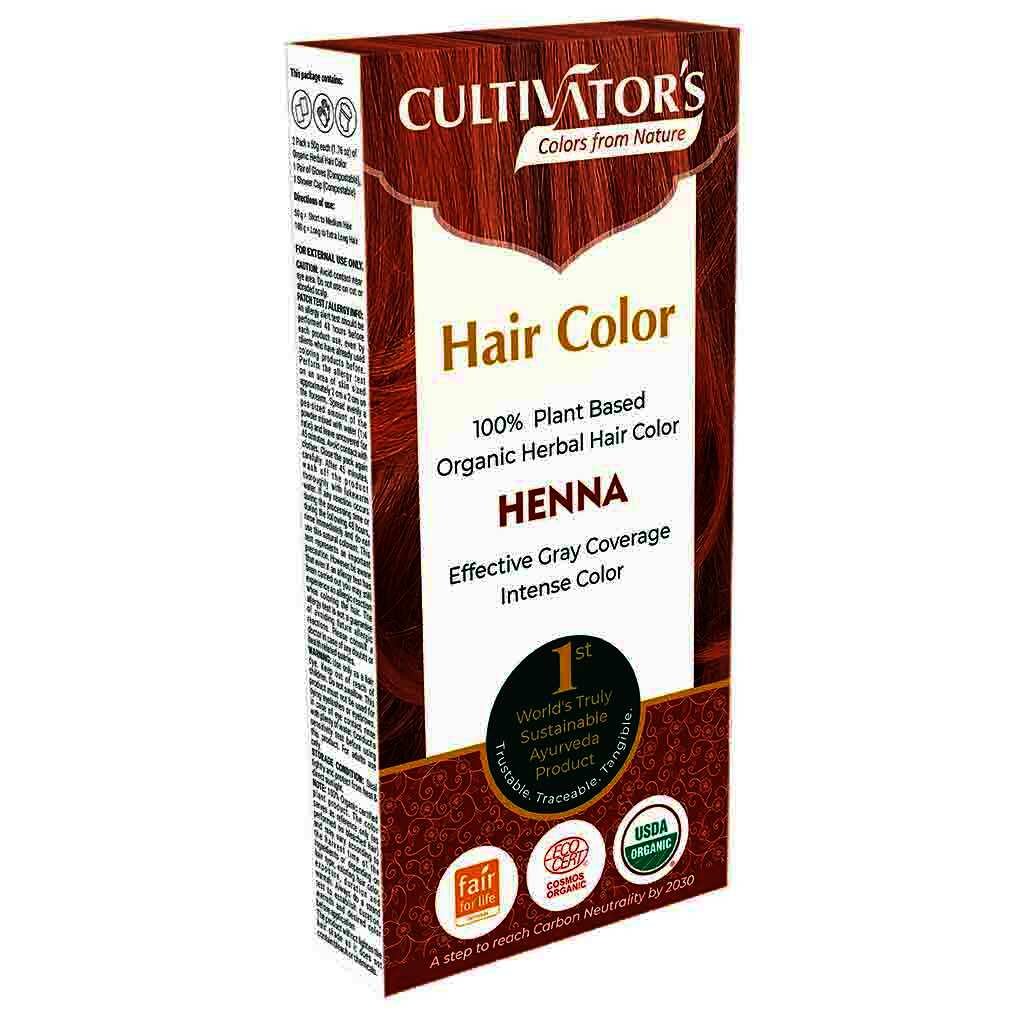 Cultivator's Organic Herbal Hair Color Henna 1  st
