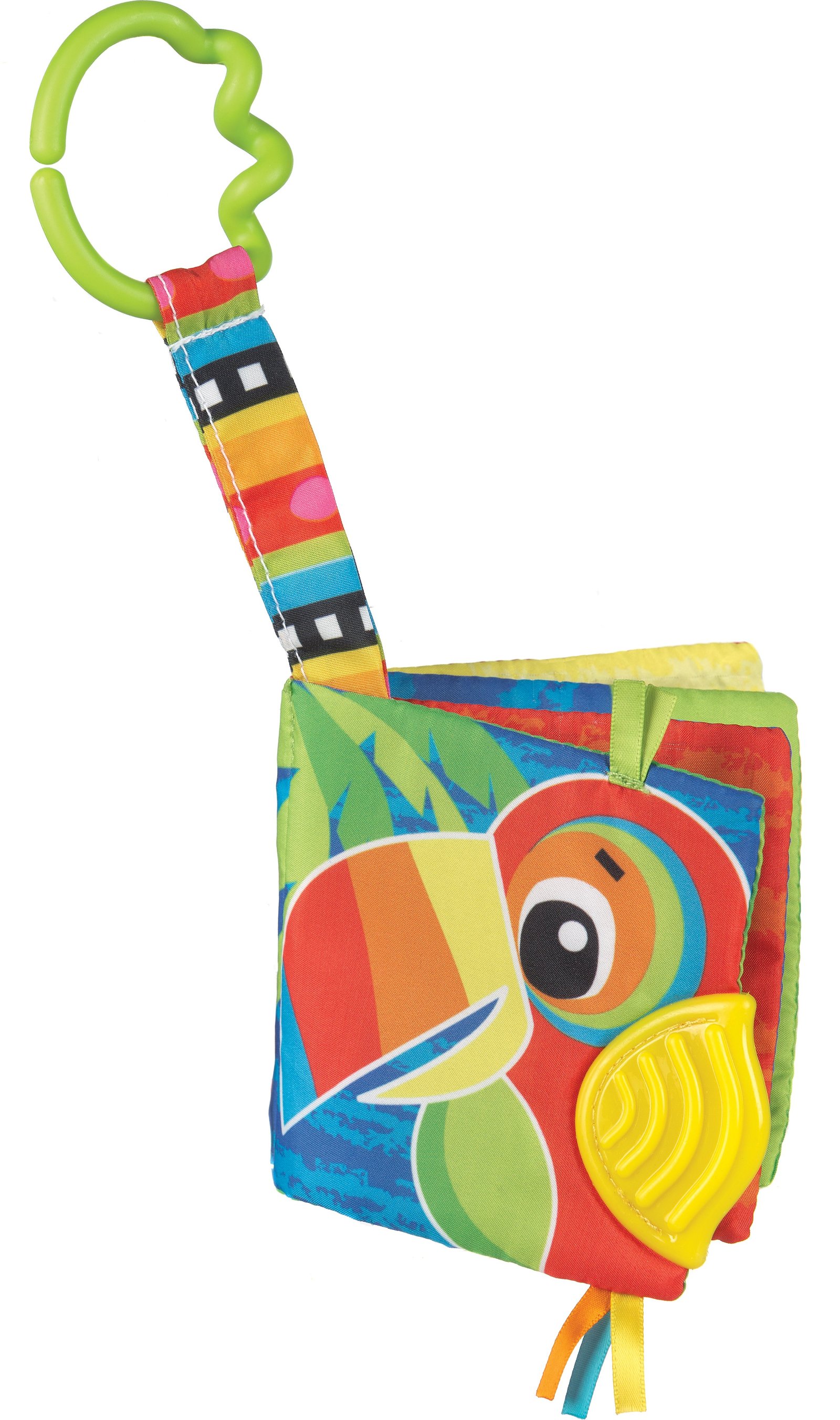 Playgro Jazzy Jungle Teether Book 1 st