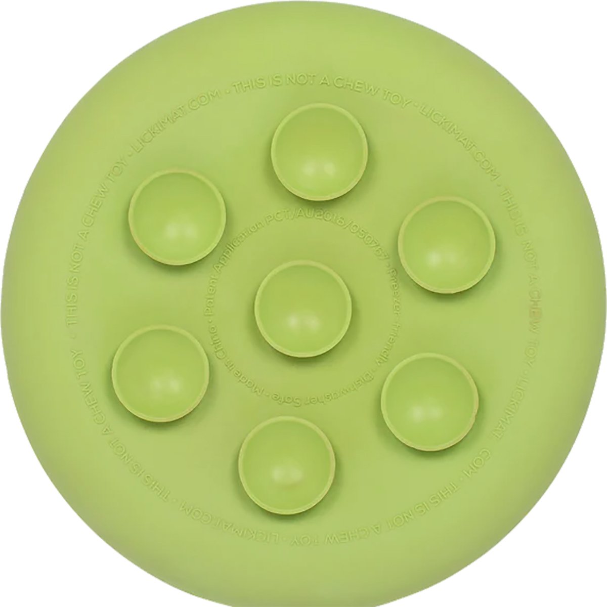 LickiMat Hundskål Ufo Grön