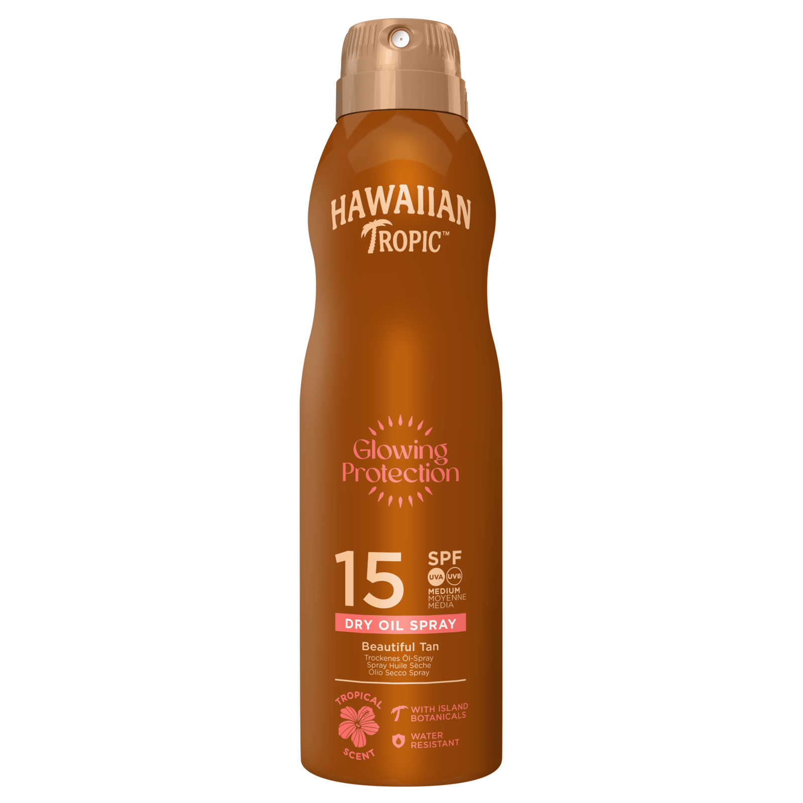 Hawaiian Tropic Protective Dry Oil SPF15 Argan C-Spray 177 ml