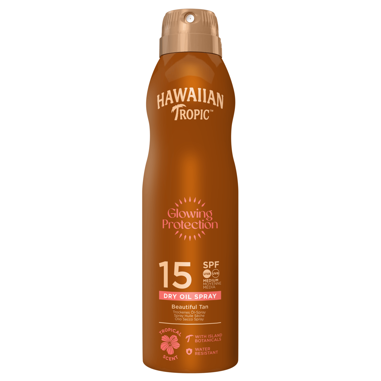 Hawaiian Tropic Protective Dry Oil SPF15 Argan C-Spray 177 ml