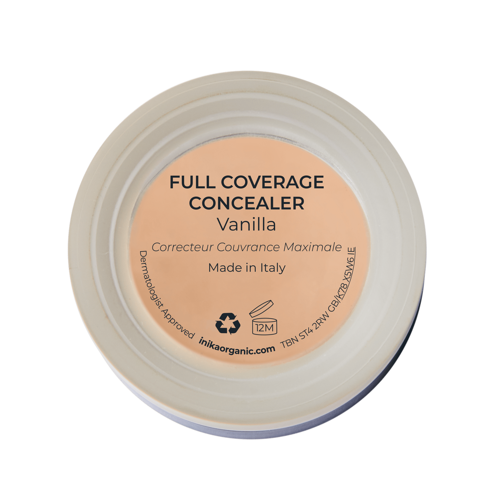 INIKA ORGANIC Full Coverage Concealer Vanilla 3,5g