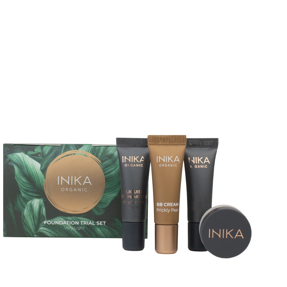 INIKA ORGANIC Foundation Trial Set Very Light