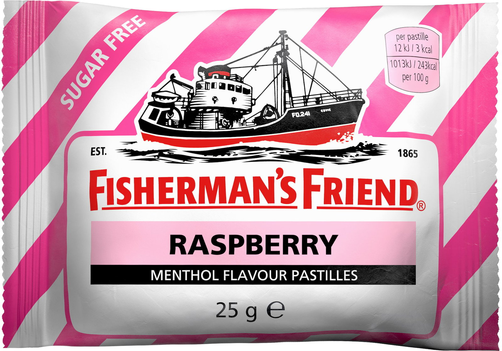 Fisherman's Friend Raspberry Sockerfri 25 g
