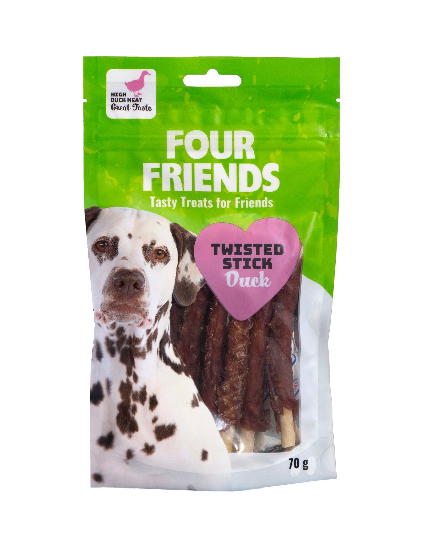 Fourfriends Twisted Stick Duck 12,5 cm 7 st