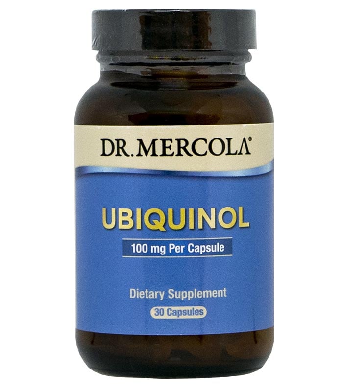 DR.MERCOLA Ubiquinol 100 mg 30 kapslar