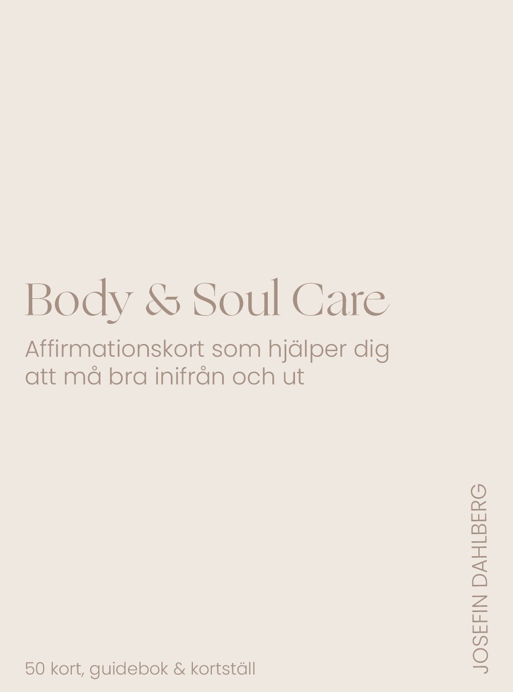 Body & Soul Care Affirmationskort