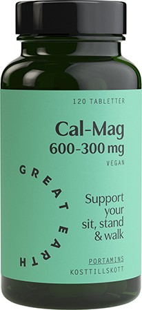 Great Earth Cal-Mag 600-300 mg 120 tabletter
