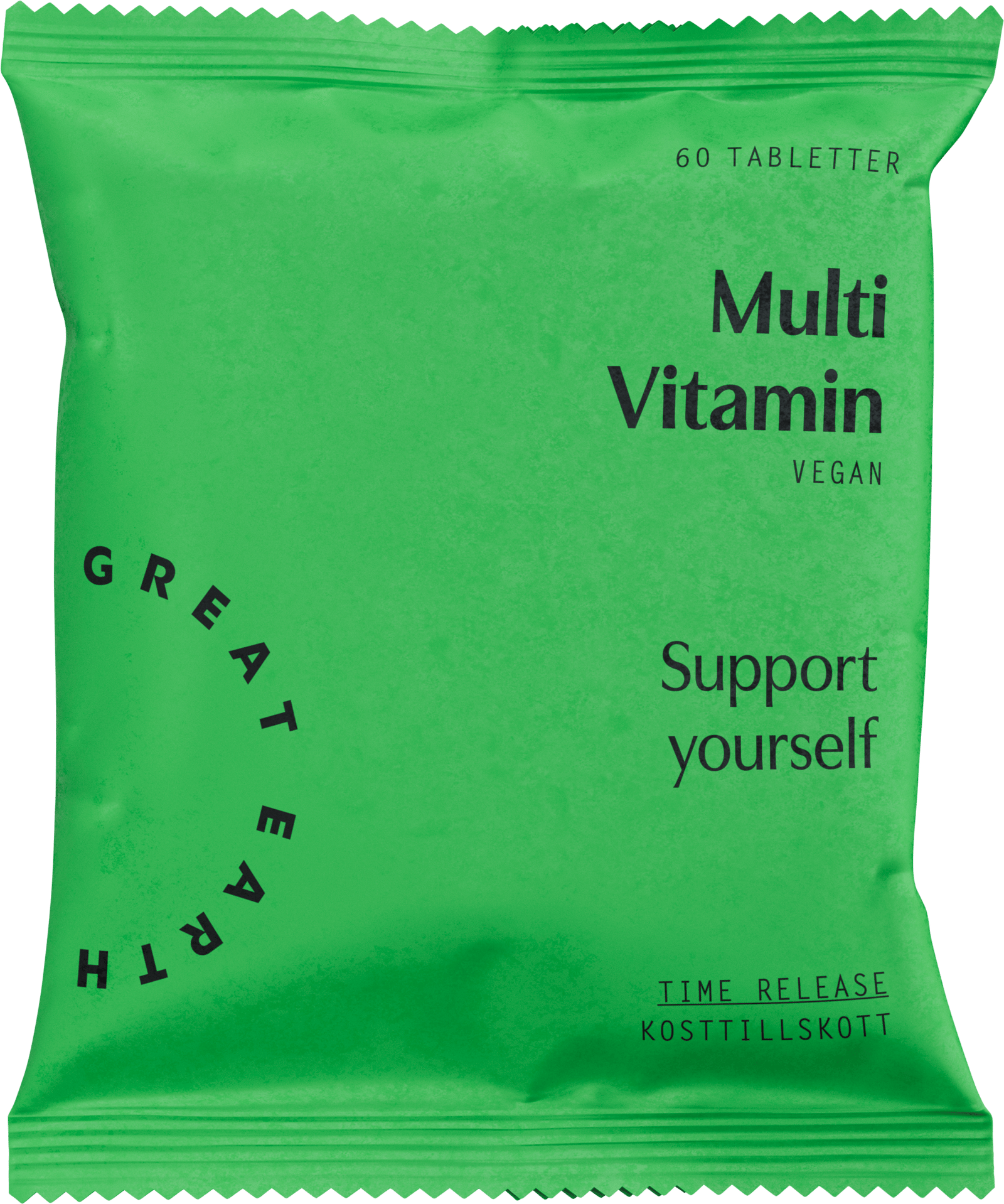 Great Earth Multi Vitamin Refill 60 tabletter