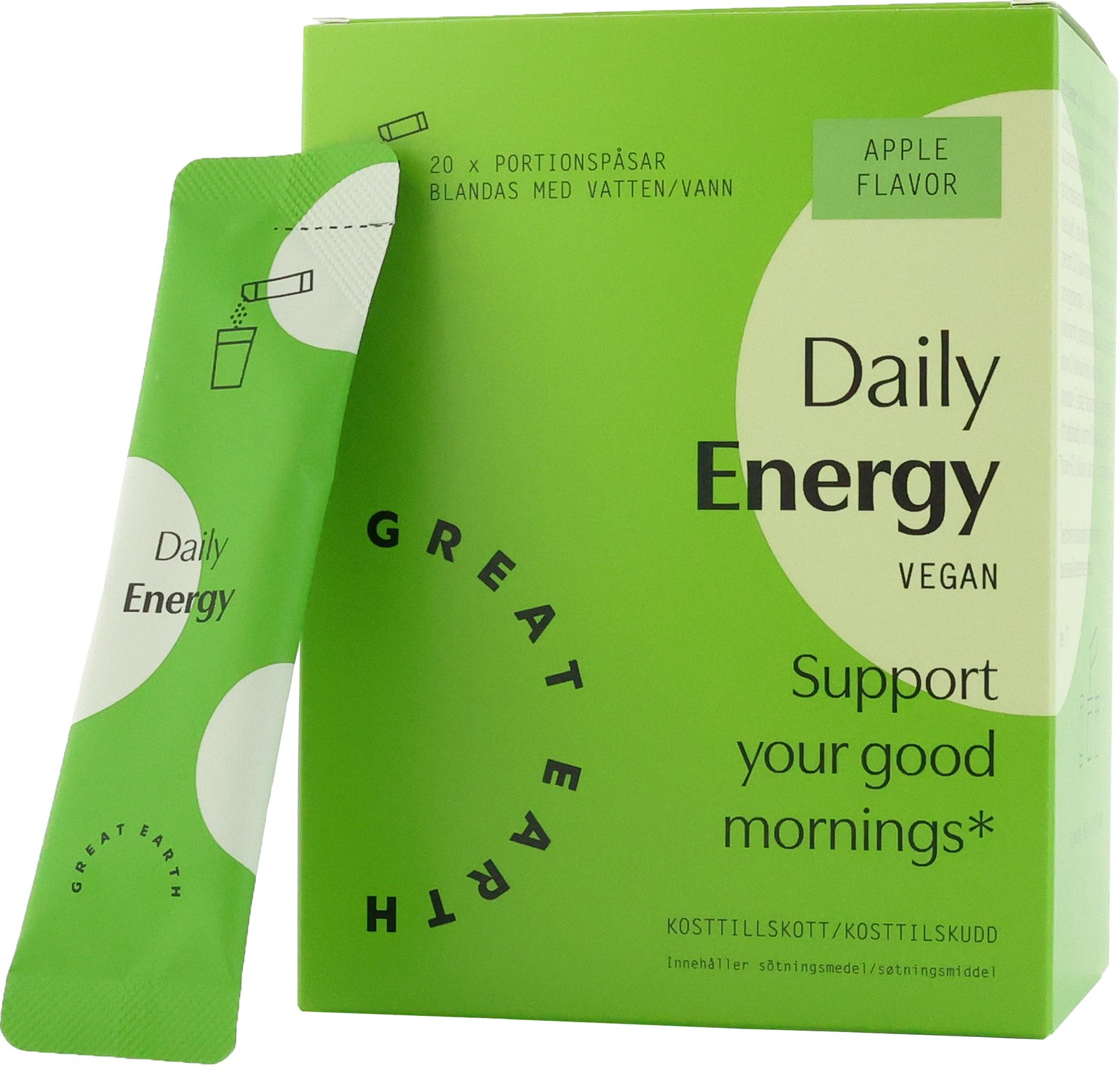 Great Earth Daily Energy 20 portionspåsar