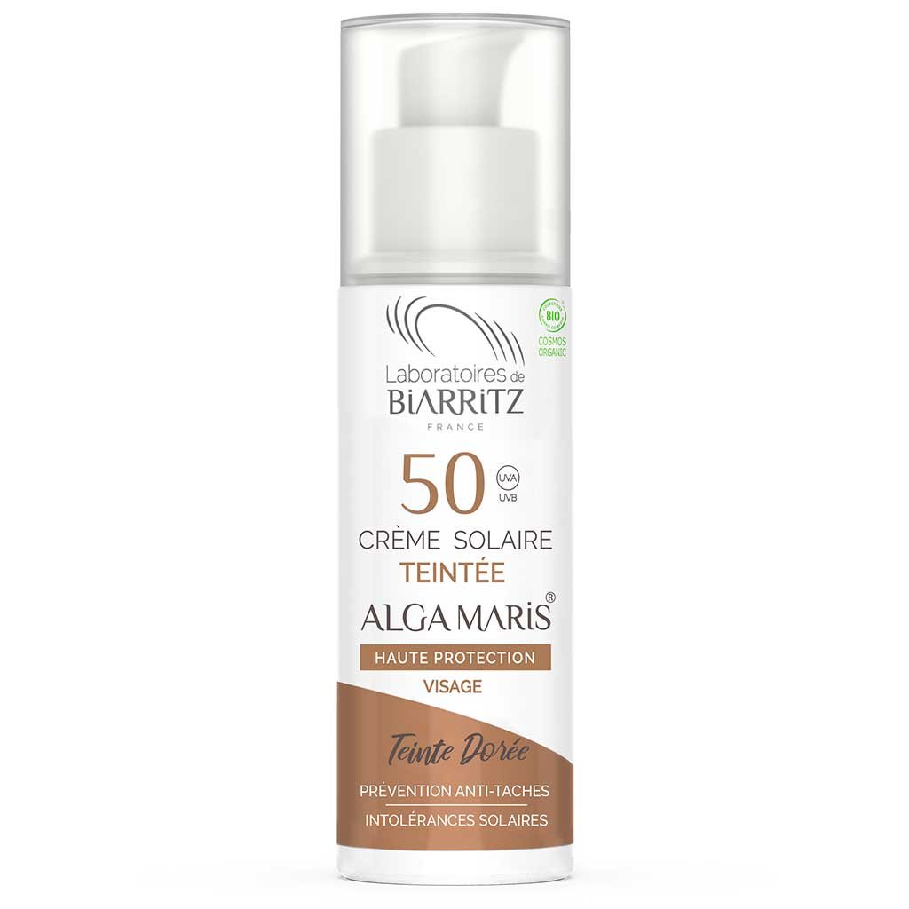 Alga Maris Tinted Face Sunscreen SPF50 Golden 50 ml