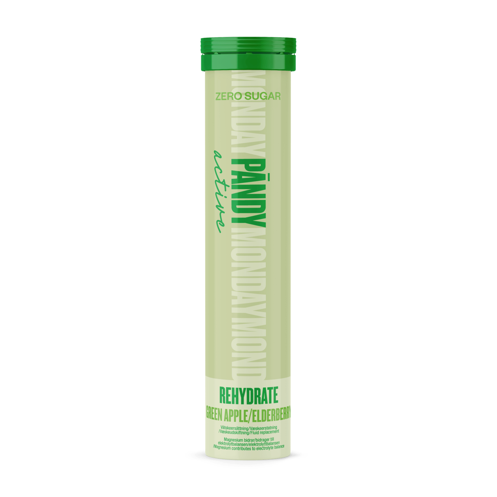 Pändy Active Rehydrate Green Apple & Elderberry 20 st