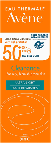 Avène Cleanance Suncare SPF50+ 50 ml