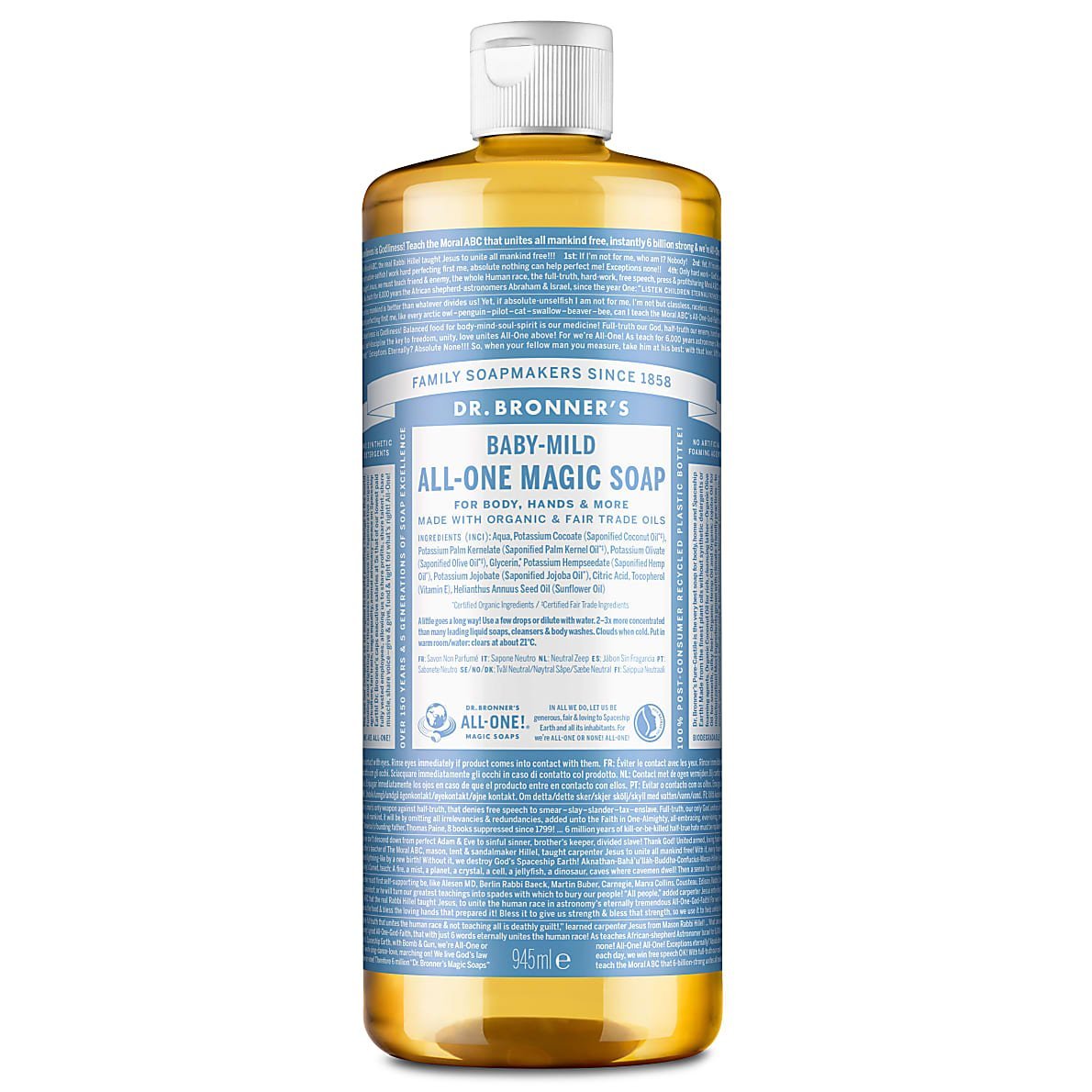Dr. Bronner's Baby-Mild All-One Magic Soap 475 ml