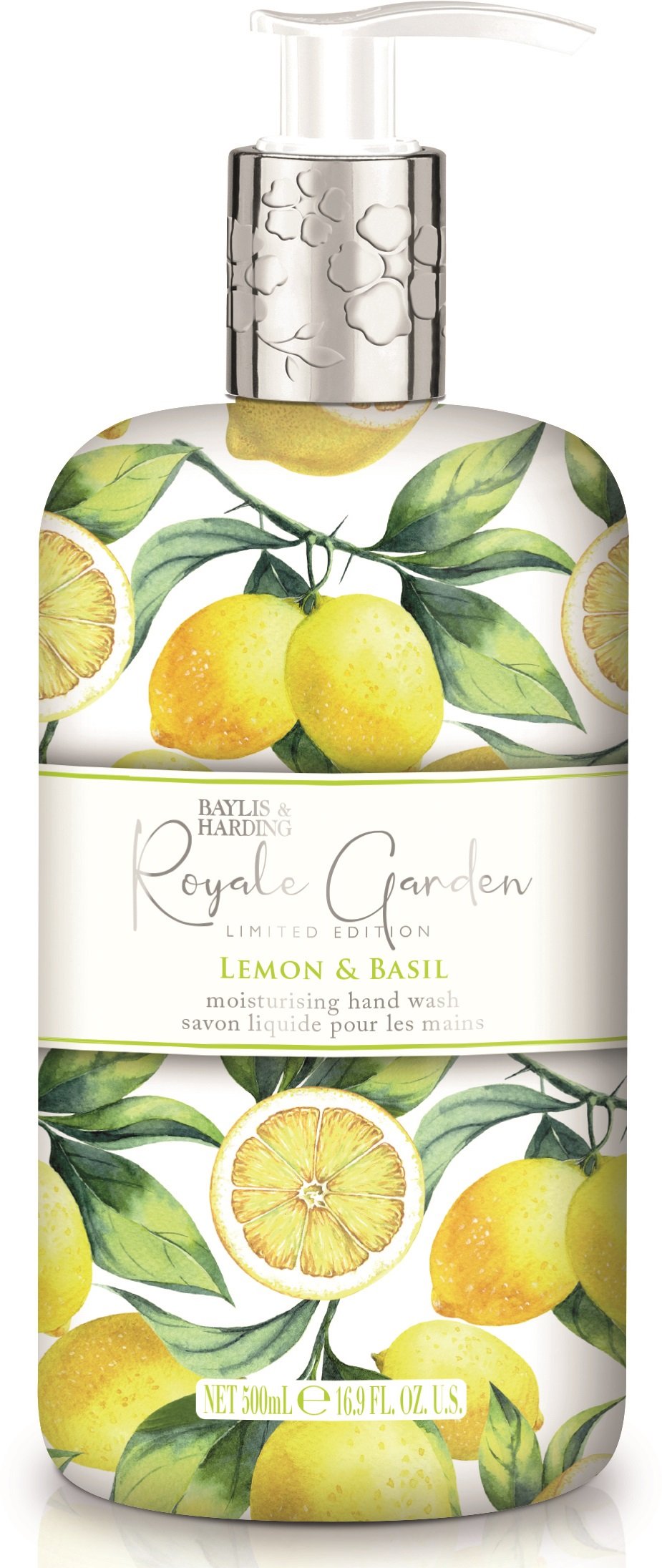 Baylis & Harding Royale Garden Lemon & Basil Hand Wash 500 ml