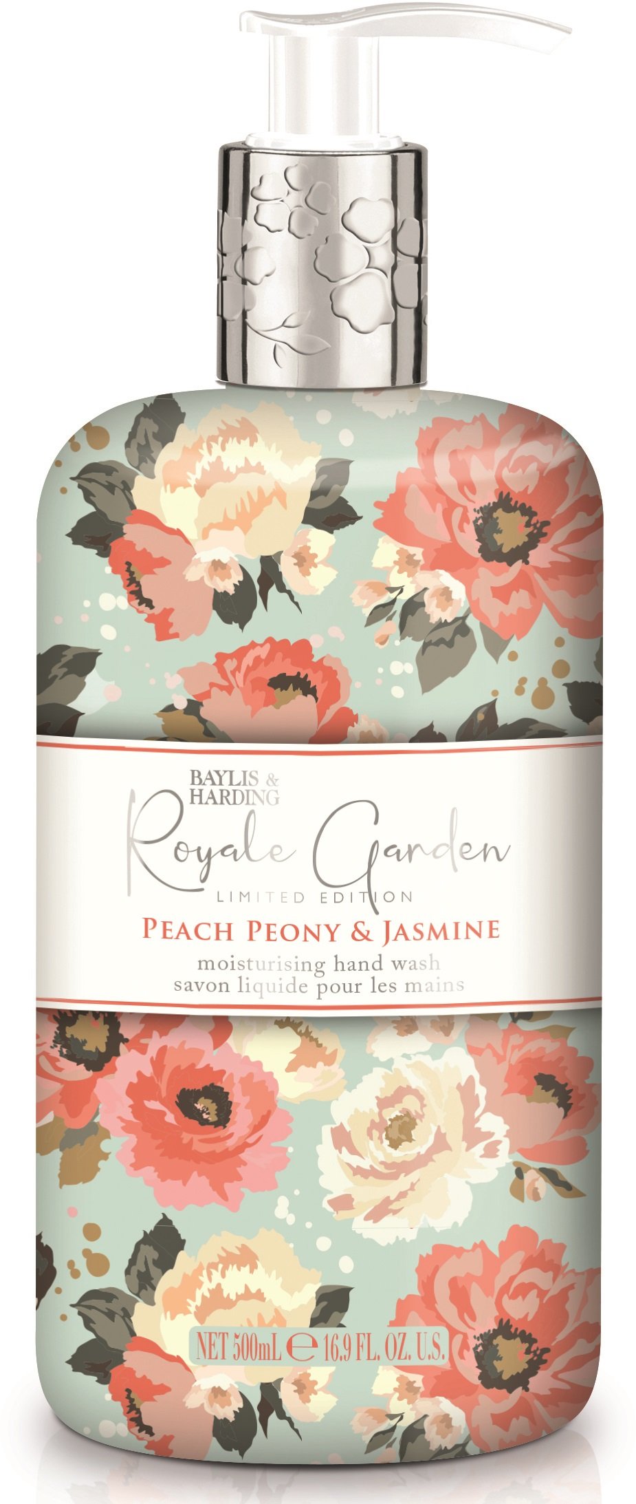 Baylis & Harding Royale Garden Peach Peony & Jasmine Hand Wash 500 ml