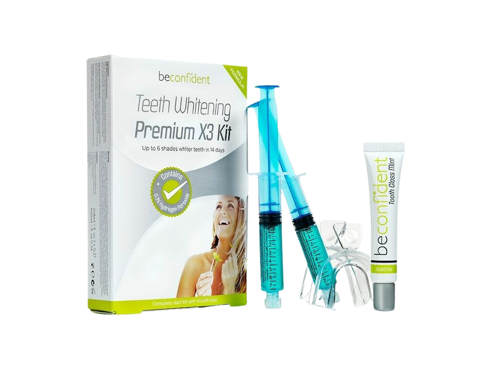 Beconfident Teeth Whitening Premium X3 Kit