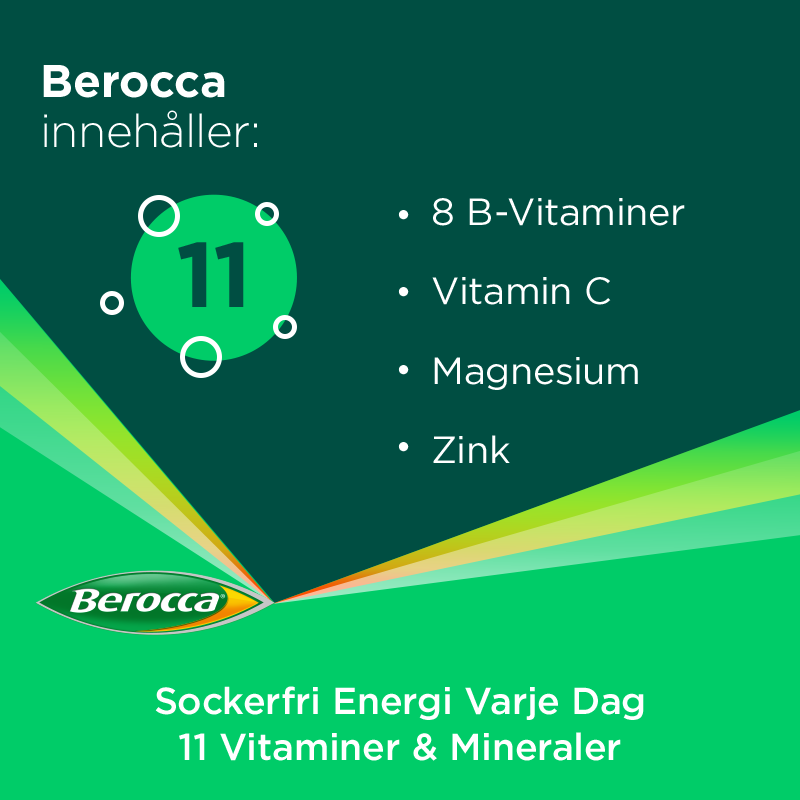 Berocca Energy Mango 45 brustabletter