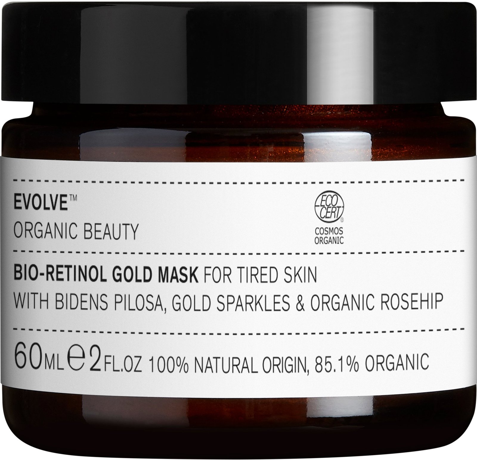 Evolve Organic Beauty Bio-Retinol Gold Mask 60 ml