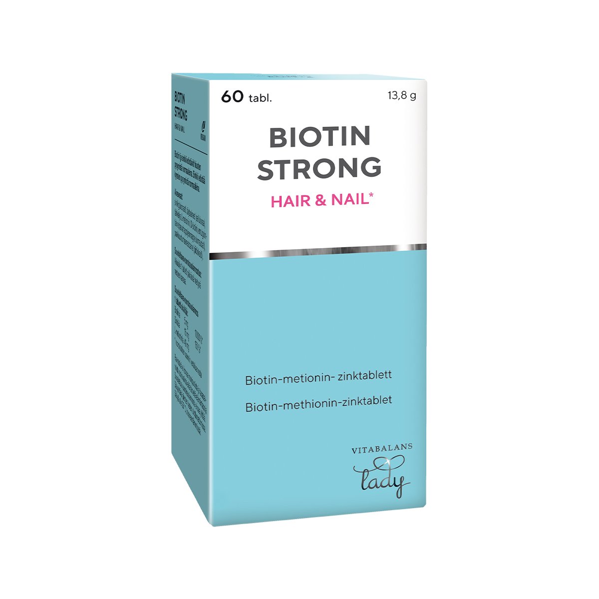 Biotin Strong Hair & Nail 60 tabletter