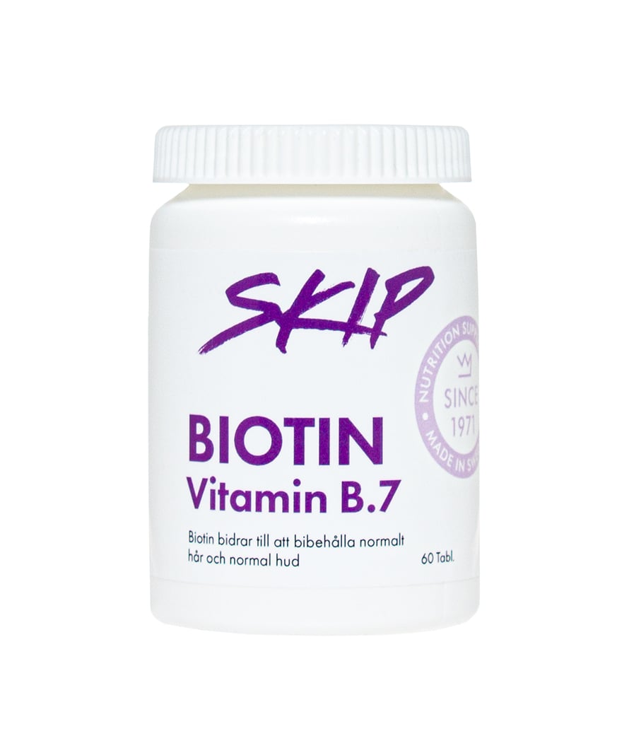 Skip Biotin Vitamin B.7 60 tabletter